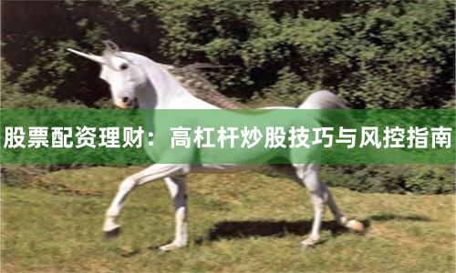股票配资理财：高杠杆炒股技巧与风控指南